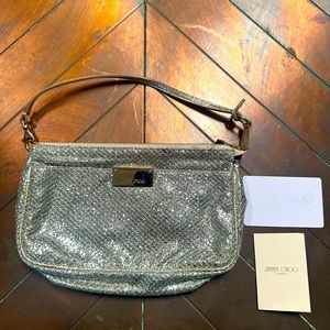 Perfect y2k Jimmy Choo mini shoulder bag w/ certification of authenticity!